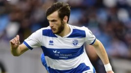 Грузия сходит с ума от приезда Хвичи. После игры весь стадион выскочил на поле