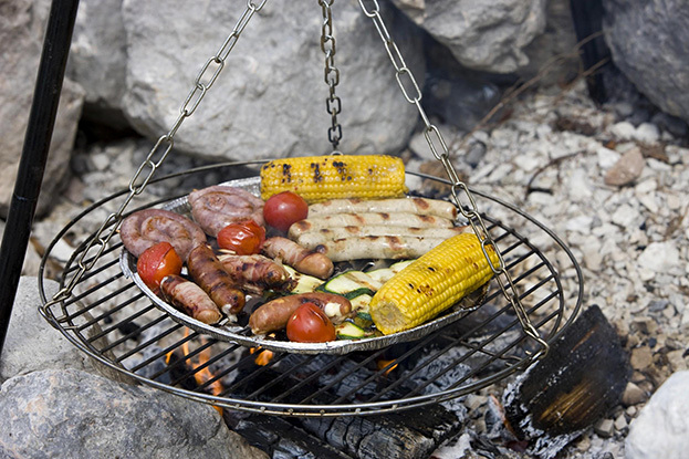 Овощи и мясо, приготовленные на решетке. Фото Global Look Press Овощи и мясо, приготовленные на решетке. Фото Global Look Press