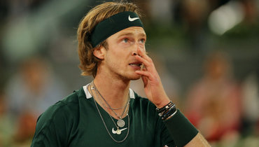 Российский теннисист Андрей Рублев.