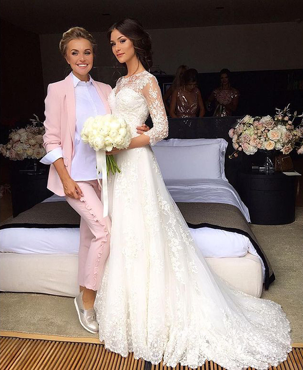 Анастасия Шубская и владелица свадебного агенства Анна Городжая. Фото Соцсети Анастасия Шубская и владелица свадебного агенства Анна Городжая. Фото Соцсети