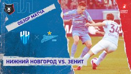«Нижний Новгород» — «Зенит». Видеообзор матча