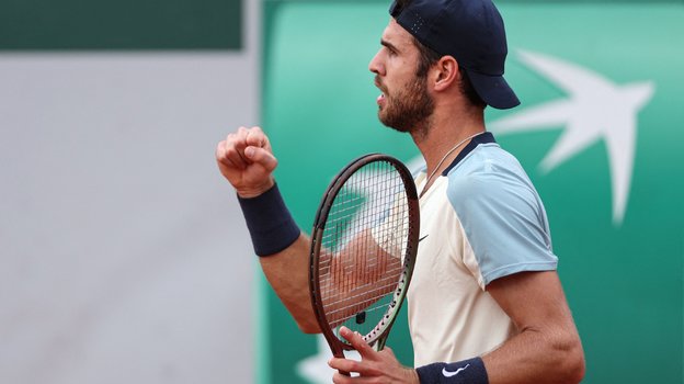 Карен Хачанов. Фото AFP Карен Хачанов. Фото AFP