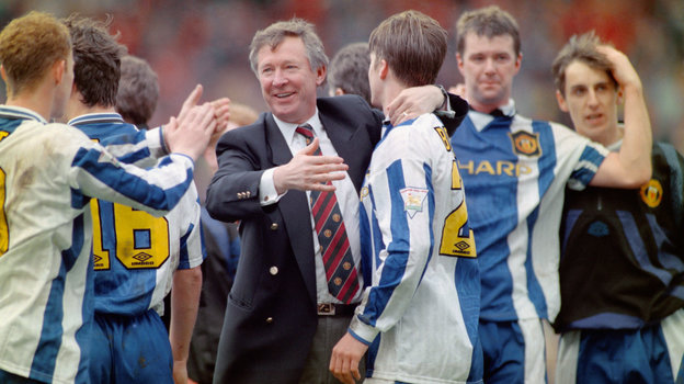 Алекс Фергюсон и Дэвид Бекхэм. Фото Getty Images Алекс Фергюсон и Дэвид Бекхэм. Фото Getty Images