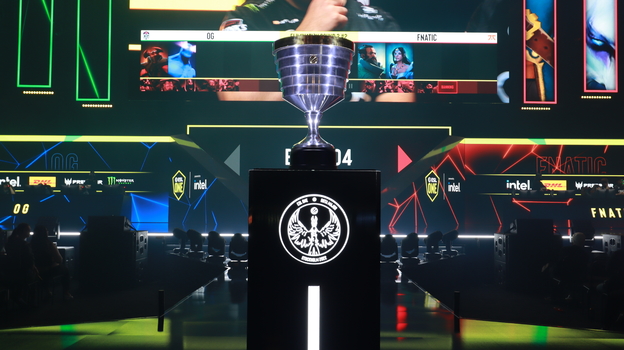 Кубок турнира по Dota 2 в Стокгольме. Фото Global Look Press Кубок турнира по Dota 2 в Стокгольме. Фото Global Look Press