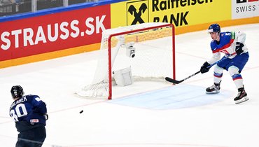 Матч ЧМ-2022 по хоккею.