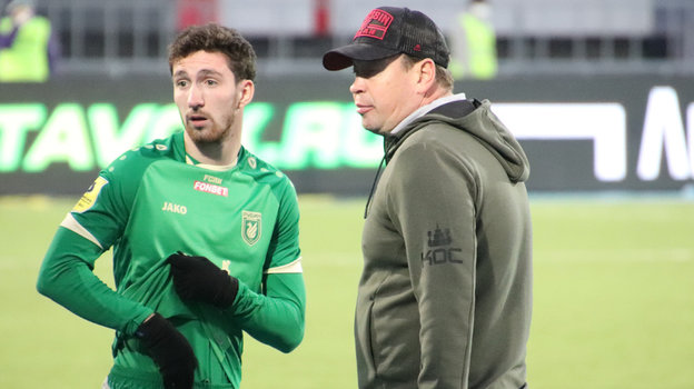 Солтмурад Бакаев и Леонид Слуцкий. Фото Станислав Шахов Солтмурад Бакаев и Леонид Слуцкий. Фото Станислав Шахов