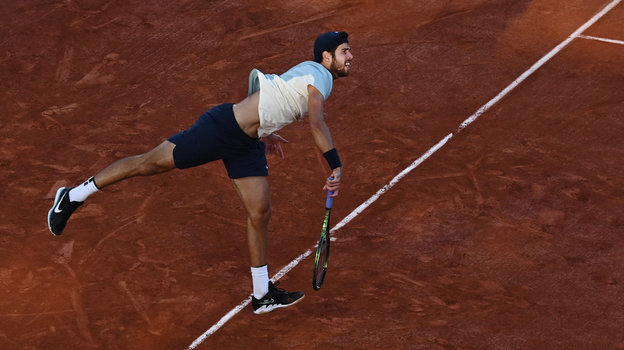 Карен Хачанов. Фото Reuters Карен Хачанов. Фото Reuters