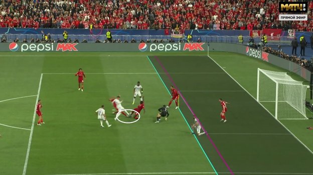 Бензема за линией офсайда. Бензема за линией офсайда.