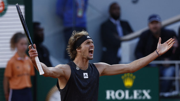 Александр Зверев. Фото Reuters Александр Зверев. Фото Reuters