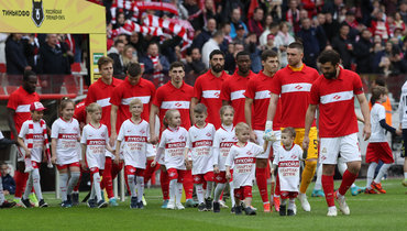 Футболисты «Спартака».