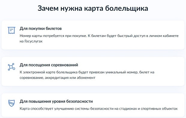 Зачем нужен Fan ID. Фото Госуслуги Зачем нужен Fan ID. Фото Госуслуги