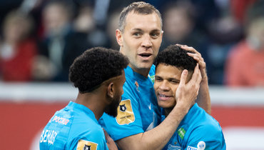 Вендел, Артем Дзюба, Дуглас Сантос.