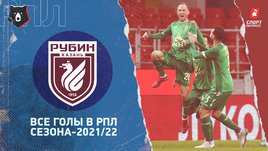 «Рубин»: все голы в РПЛ сезона-2021/22