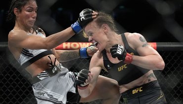 Таила Сантос и Валентина Шевченко.