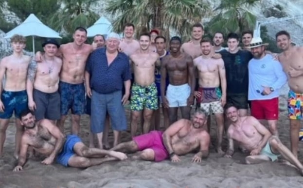 Александр Овечкин, Александр Радулов, Станислав Галиев, Давид Алаба и Виталий Фридзон. Фото Фото из соцсетей Станислава Галиева Александр Овечкин, Александр Радулов, Станислав Галиев, Давид Алаба и Виталий Фридзон. Фото Фото из соцсетей Станислава Галиева