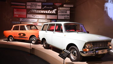 «Москвич» на выставке в павильоне ВДНХ.