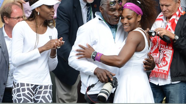 Винус, Ричард и Серена Уильямс. Фото Global Look Press Винус, Ричард и Серена Уильямс. Фото Global Look Press