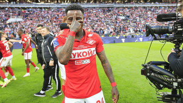 Квинси Промес в финале Кубка России.