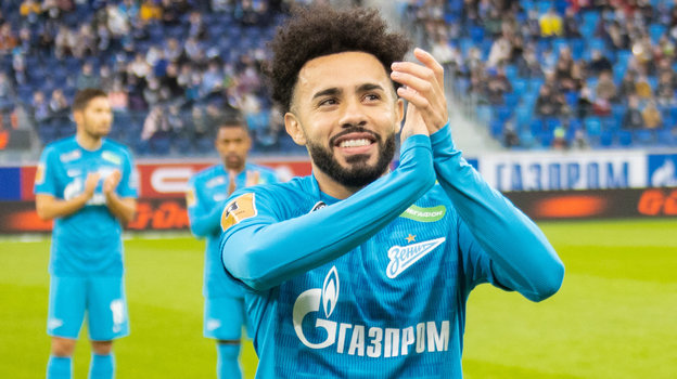 Клаудиньо. Фото Вячеслав Евдокимов, ФК «Зенит» Клаудиньо. Фото Вячеслав Евдокимов, ФК «Зенит»