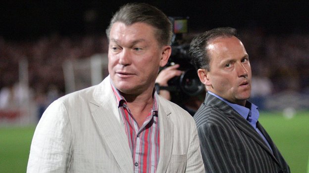 Олег Блохин и Игорь Беланов. Фото Александр Задирака Олег Блохин и Игорь Беланов. Фото Александр Задирака