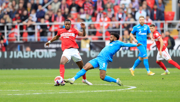 Вендел против Мартинса в матче «Спартак» — «Зенит».