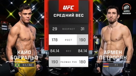 Петросян — Борральо. Видеообзор боя UFC Vegas 58