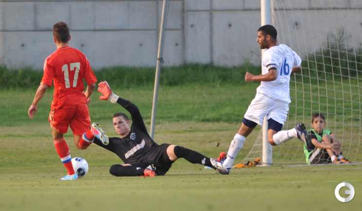 Молодежная сборная России разгромила израильский клуб