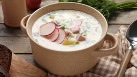 Пять рецептов окрошки на майонезе