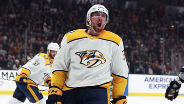 Нападающий «Нэшвилла» Яков Тренин.