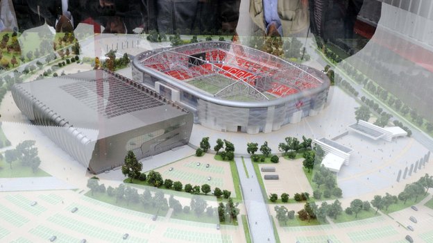 Макет стадиона. Фото Никита Успенский, архив «СЭ» Макет стадиона. Фото Никита Успенский, архив «СЭ»