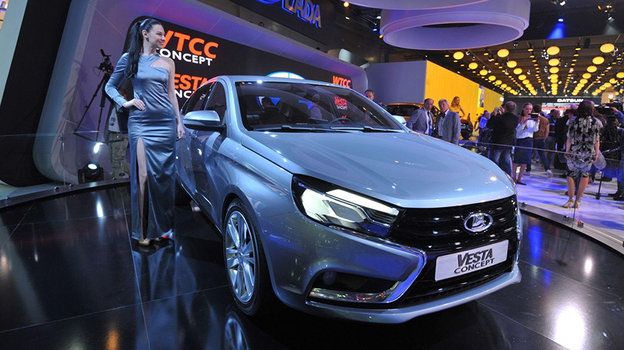 Lada Vesta Concept. Фото Lada Lada Vesta Concept. Фото Lada