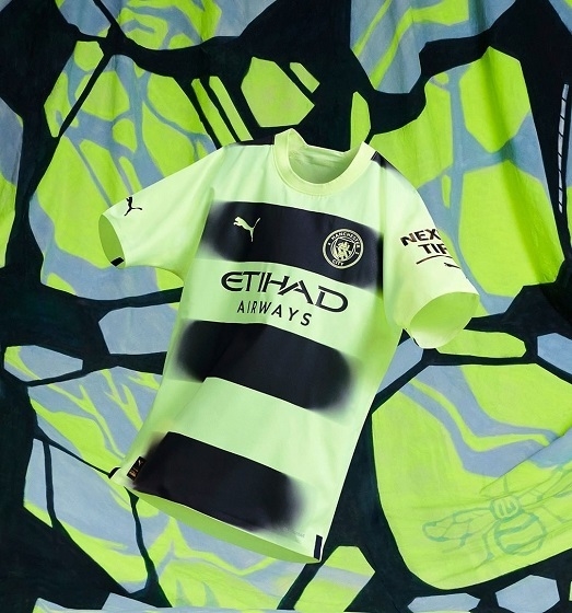 Третий комплект формы «Манчестер Сити». Фото ФК «Манчестер Сити» Третий комплект формы «Манчестер Сити». Фото ФК «Манчестер Сити»