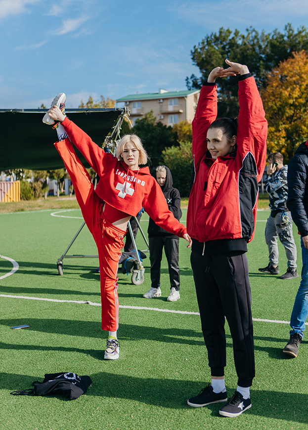 Кадр со съемок. Фото СТС Кадр со съемок. Фото СТС
