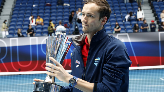 В 2021 году Даниил Медведев со сборной России выиграл ATP Cup и Кубок Дэвиса. Фото Getty Images В 2021 году Даниил Медведев со сборной России выиграл ATP Cup и Кубок Дэвиса. Фото Getty Images