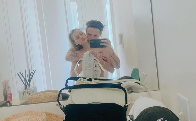 Бруклин Бекхэм и Никола Пельтц. Фото Соцсети Бруклин Бекхэм и Никола Пельтц. Фото Соцсети