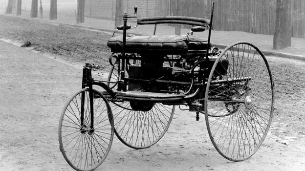 Benz Patent-Motorwagen. Benz Patent-Motorwagen.