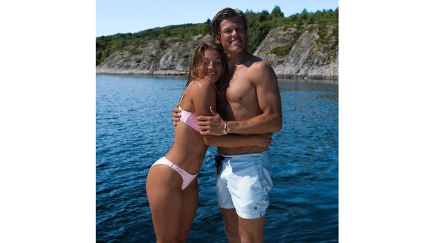 Клебо со своей девушкой Перниллой Десвик. Фото Соцсети Клебо со своей девушкой Перниллой Десвик. Фото Соцсети