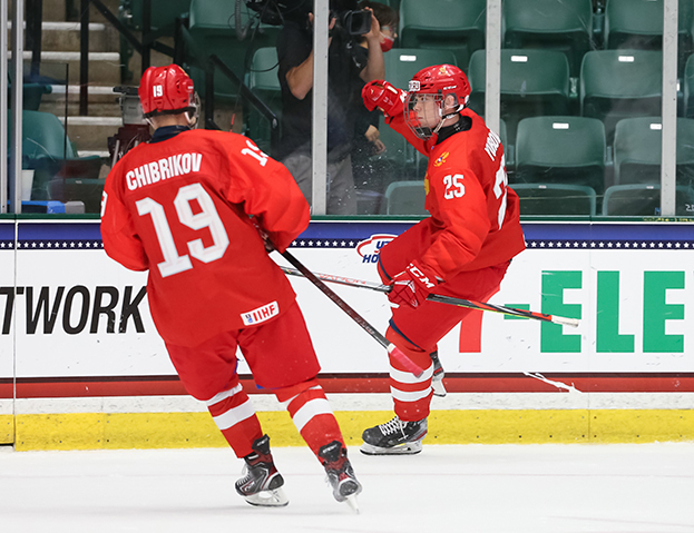 Данила Юров. Фото IIHF Данила Юров. Фото IIHF