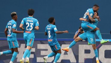 Футболисты «Зенита».