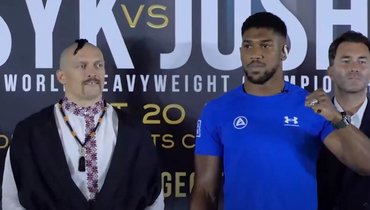 Александр Усик и Энтони Джошуа.