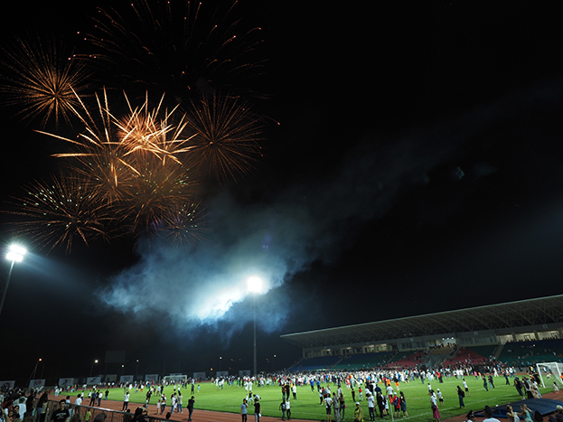 Праздничный салют. Праздничный салют.