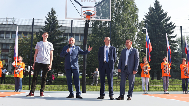 ПСБ открыл самый восточный Центр уличного баскетбола. ПСБ открыл самый восточный Центр уличного баскетбола.