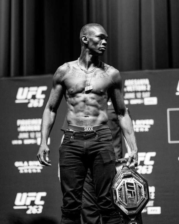 Исраэль Адесанья. Фото Соцсети Исраэль Адесанья. Фото Соцсети