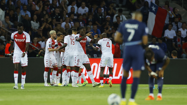 «ПСЖ» — «Монако» — 1:1. Гол Кевина Фолланда. Фото Reuters «ПСЖ» — «Монако» — 1:1. Гол Кевина Фолланда. Фото Reuters