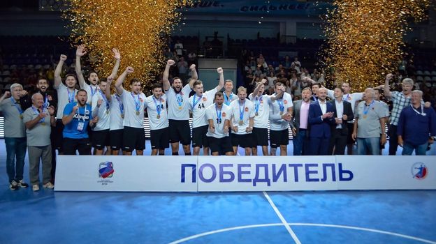 Гандболисты из Московской области стали победителями Спартакиады. Фото ФГР Гандболисты из Московской области стали победителями Спартакиады. Фото ФГР