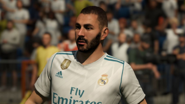 Карим Бензема. Фото EA Sports Карим Бензема. Фото EA Sports