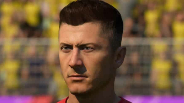 Роберт Левандовски. Фото EA Sports Роберт Левандовски. Фото EA Sports