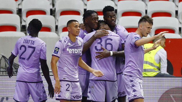 «Ницца» — «Монако». Александр Головин (справа). Фото Reuters «Ницца» — «Монако». Александр Головин (справа). Фото Reuters