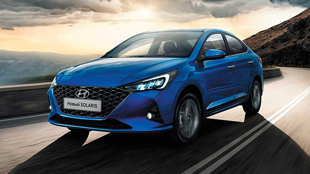Hyundai Solaris. Фото Hyundai Hyundai Solaris. Фото Hyundai