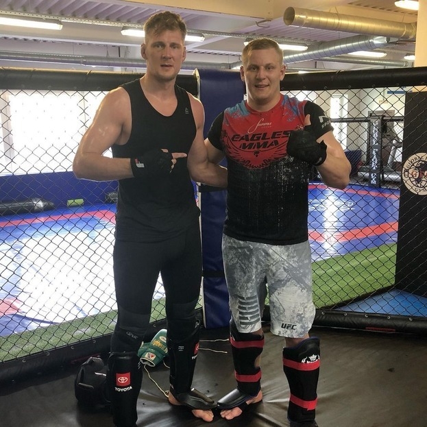 Сергей Павлович и Александр Волков. Фото Соцсети Сергей Павлович и Александр Волков. Фото Соцсети